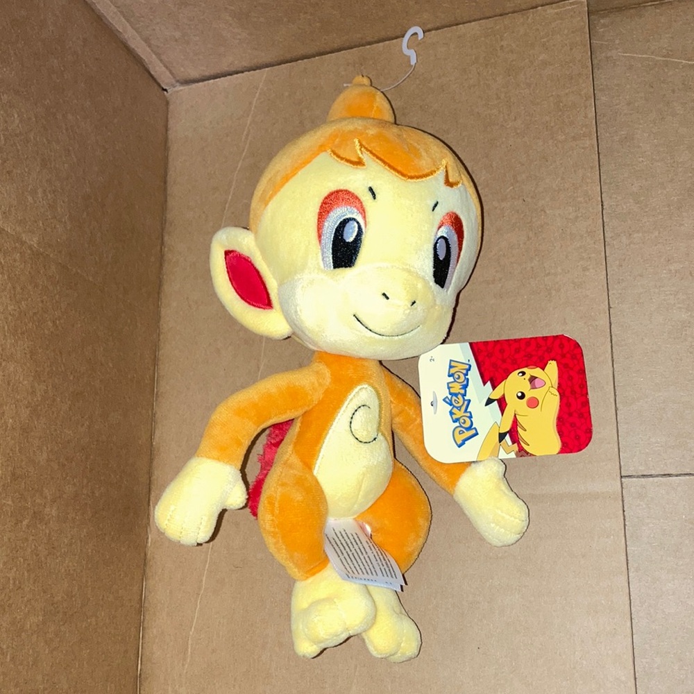 Pokemon NWT Chimchar Plush 8”